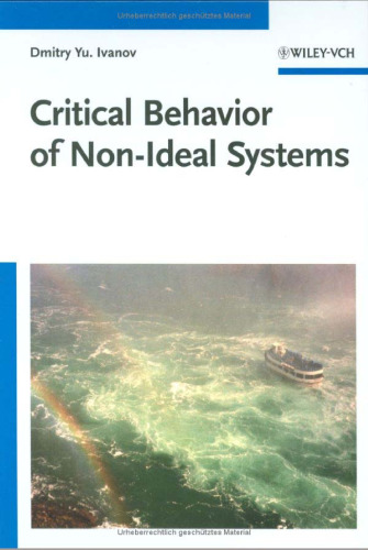Critical Behavior of Non-Ideal Systems (Wiley)