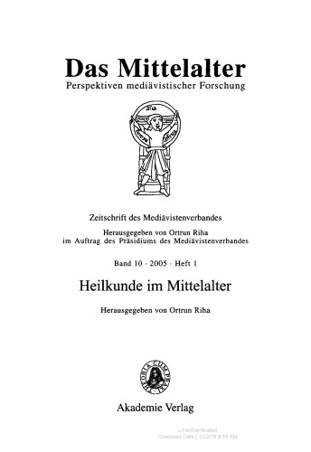 Heilkunde im Mittelalter