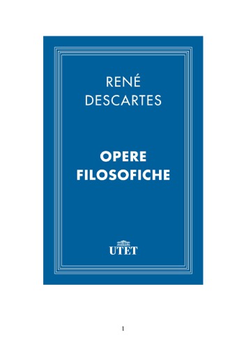 Opere filosofiche