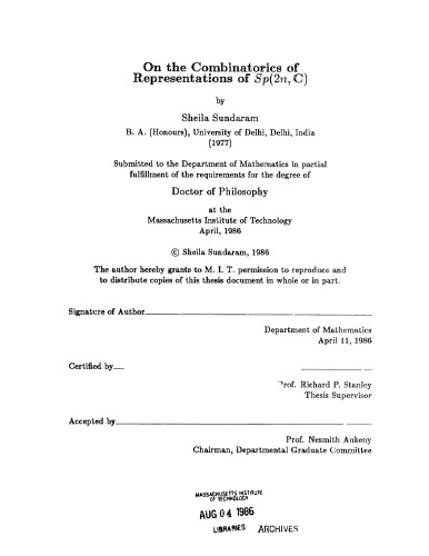 On the combinatorics of representations of Sp(2n,C)