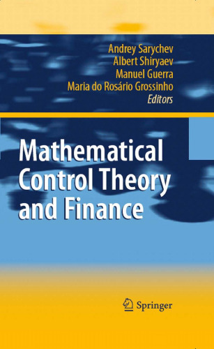 Mathematical control theory and finance