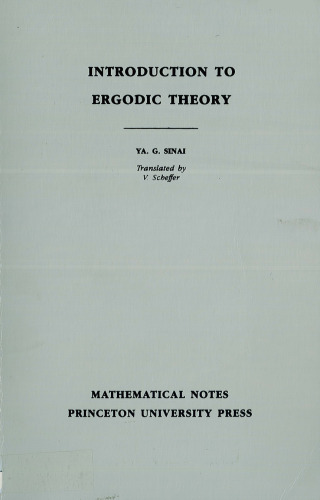 Introduction to Ergodic Theory