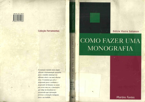 Como fazer uma monografia