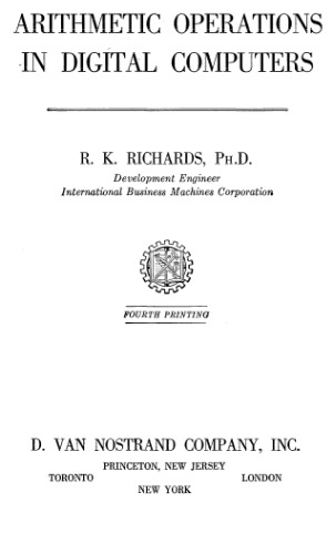 Arithmetic Operations in Digital Computers 