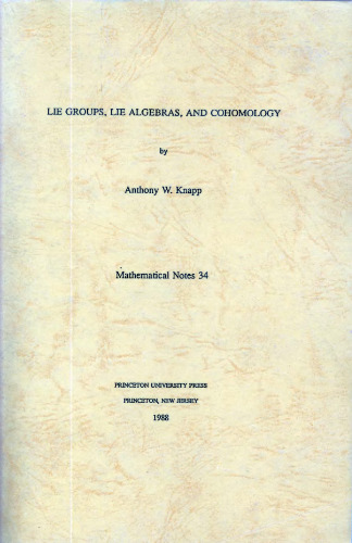Lie groups, lie algebras, and cohomology