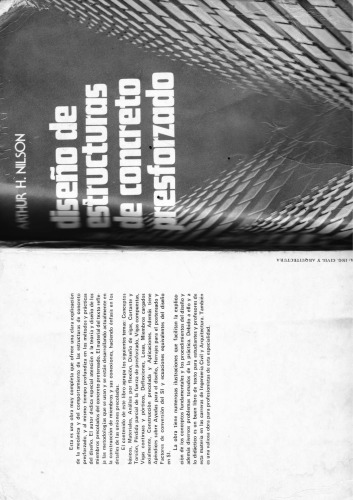 Diseño de estructuras de concreto presforzado