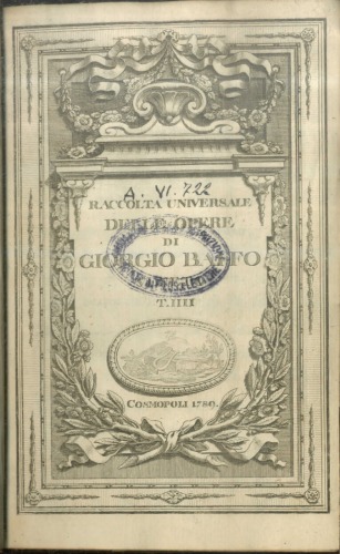 Raccolta universale delle opere