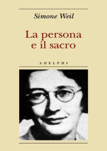 La persona e il sacro