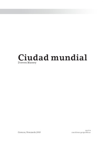 Ciudad mundial
