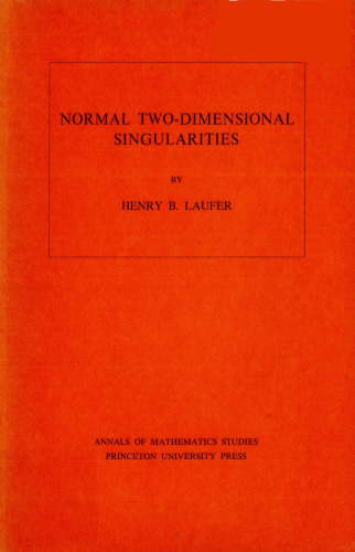 Normal Two-Dimensional Singularities