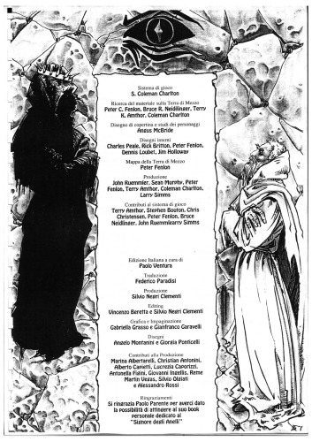 Gioco di Ruolo del Signore degli Anelli - Manuale Base