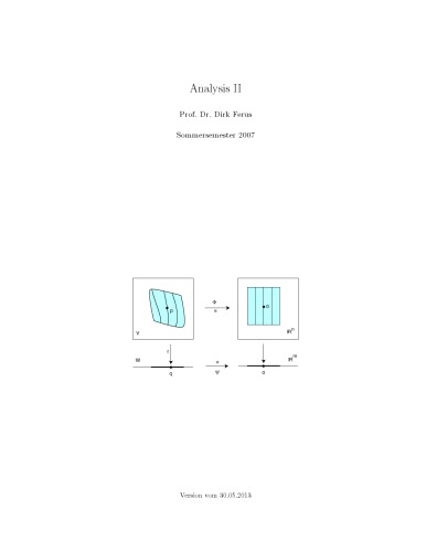 Analysis II [Lecture notes]