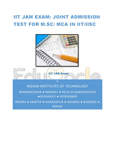 IIT JAM Exam Complete Guide by Eduncle