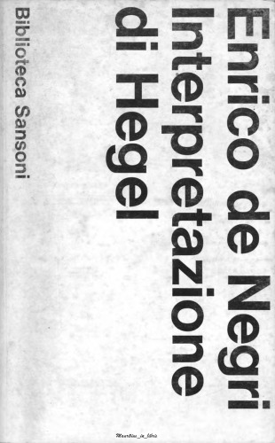 Interpretazione di Hegel