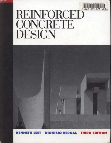 Reinforced Concrete Design