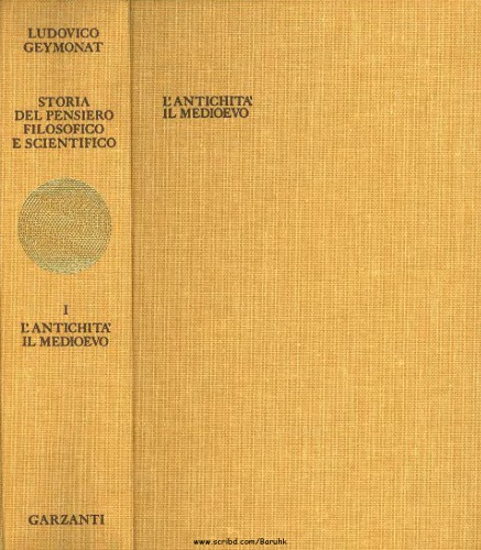 Storia del pensiero filosofico e scientifico: Collezione maggiore completa 11 volumi (NUOVA VERSIONE)