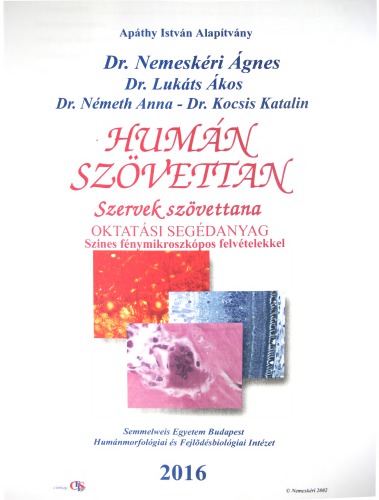 Humán szövettan