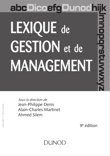 Lexique de gestion et de management
