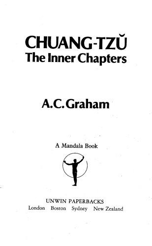 Chuang-Tzu: The Inner Chapters