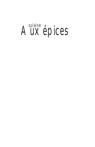 Cuisine Aux épices