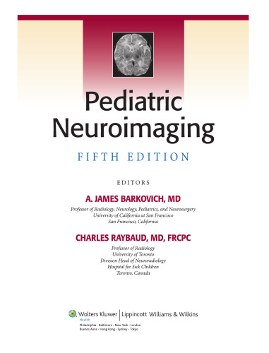 Pediatric Neuroimaging