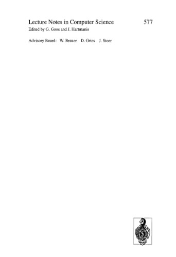 STACS 92: 9th Annual Symposium on Theoretical Aspects of Computer Science Cachan, France, February 13–15, 1992 Proceedings
