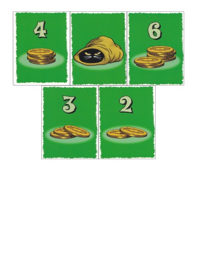 Il gatto nel sacco   Carte