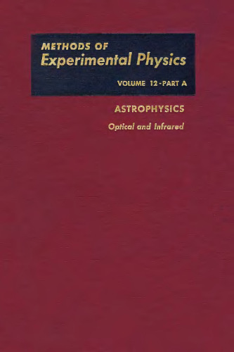 Astrophysics: Optical and Infrared