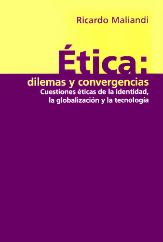 Etica: Conceptos y problemas