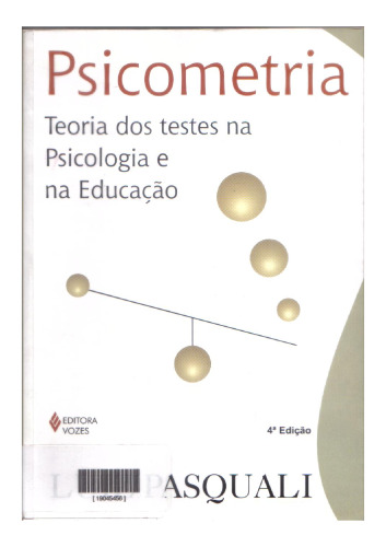 Psicometria: Teoria dos Testes na Psicologia e na Educacao
