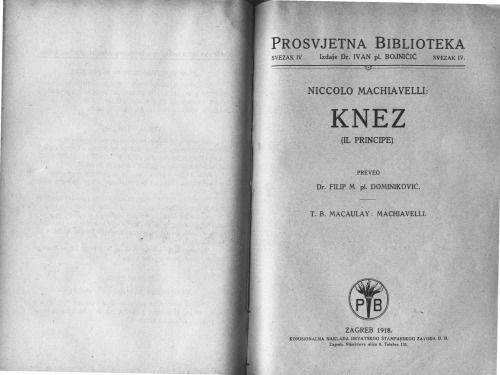 Knez (Il Principe)