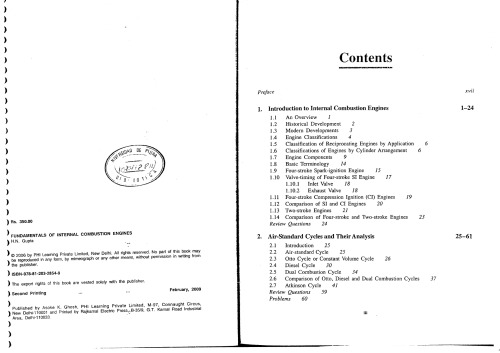 Fundamentals of Internal Combustion Engines