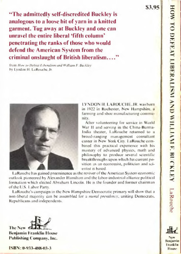 How to Defeat Liberalism and William F Buckley