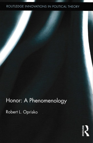 Honor: A Phenomenology