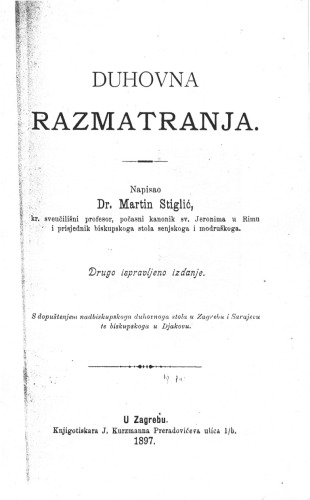 Duhovna razmatranja