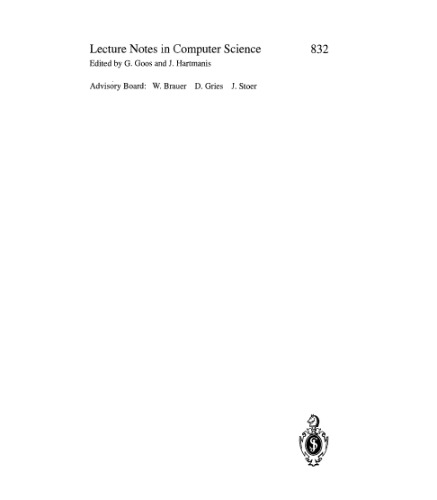 Computer Science Logic: 7th Workshop, CSL '93 Swansea, United Kingdom September 13–17, 1993 Selected Papers