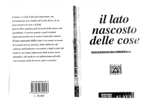 Il lato nascosto delle cose