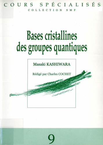 Bases cristallines des groupes quantiques