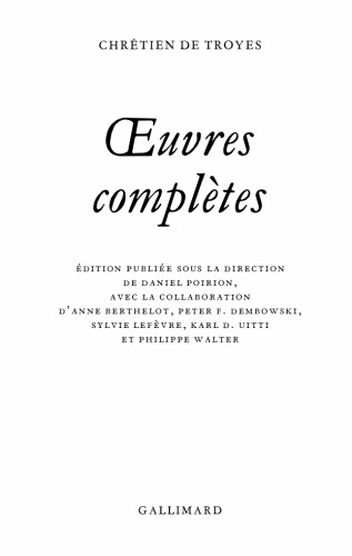 Oeuvres complètes
