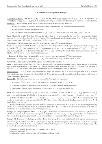Introduction to commutative and homological algebra