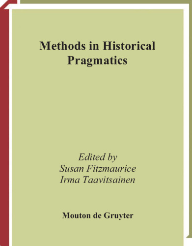 Methods in Historical Pragmatics