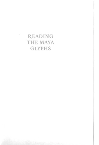 Reading the Maya Glyphs