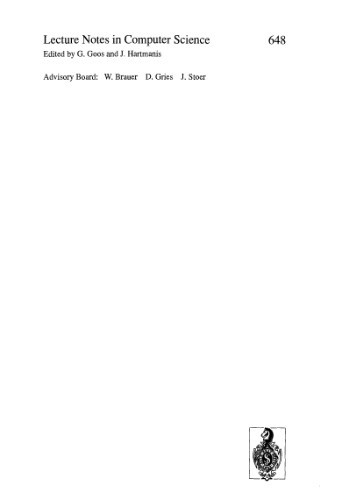 Computer security, ESORICS 92: Second European Symposium on Research in Computer Security, Toulouse, France, November 23-25, 1992: proceedings