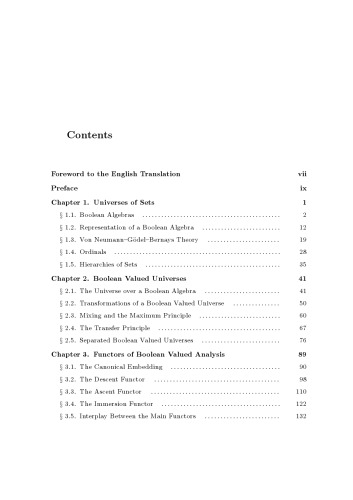 Boolean Valued Analysis