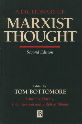 A Dictionary of Marxist Thought