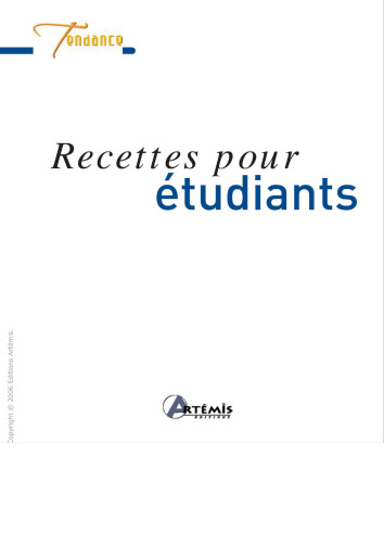 Recettes pour étudiants