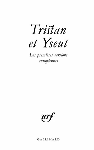 Tristan et Yseut