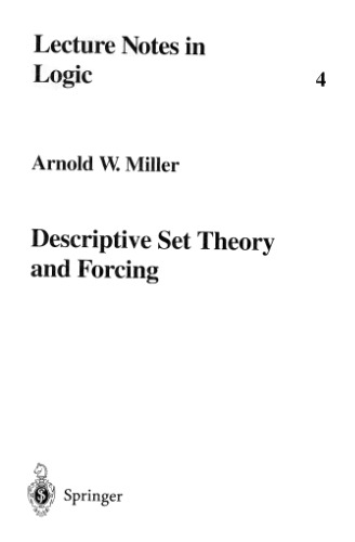 Descriptive set theory and forcing: How to prove theorems about Borel sets the hard way