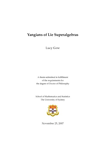 Yangians of Lie Superalgebras