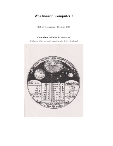 Was können Computer ?